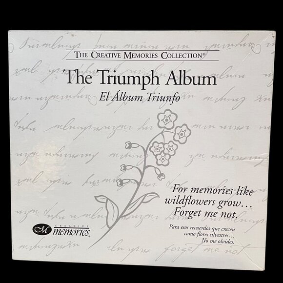 The Creative Memories Collection Triumph Album With 7x7 Page Protectors Set- Pur - Picture 1 of 6